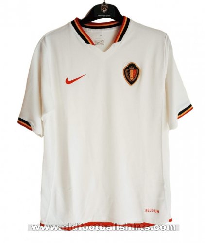 Belgium Fora camisa de futebol 2006 - 2008