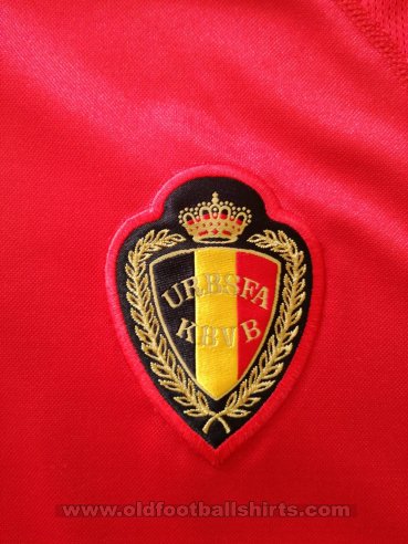 Belgium Home maglia di calcio 2000 - 2002