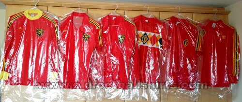 Belgium Home חולצת כדורגל 1978 - 1989