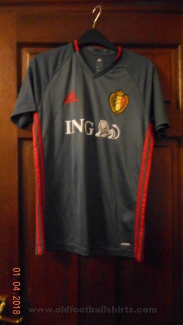 Belgium Προπόνηση/ Αναψυχή φανέλα ποδόσφαιρου 2016 - 2017