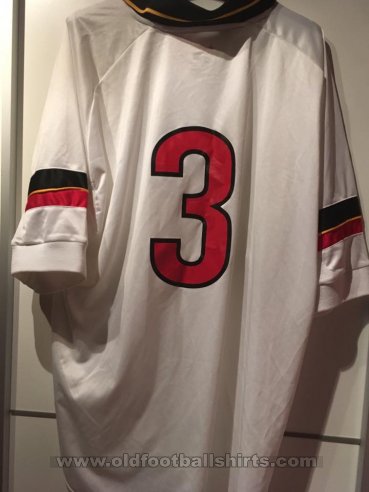 Belgium Visitante Camiseta de Fútbol 1998 - 2000