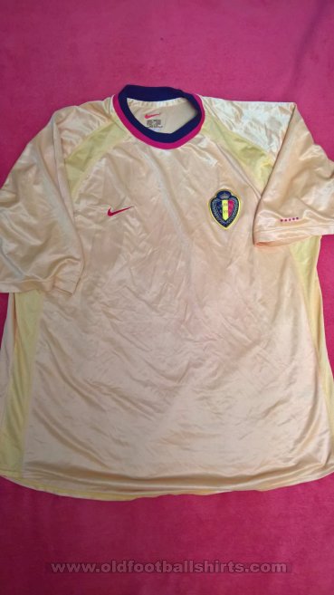 Belgium Tercera camiseta Camiseta de Fútbol 2000 - 2002
