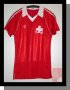 Switzerland Home baju bolasepak 1980 - 1982