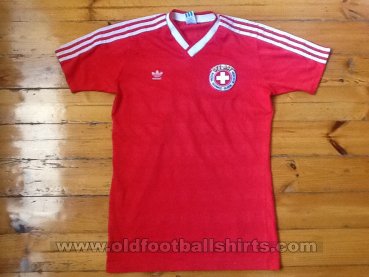 Switzerland Home Fußball-Trikots 1986