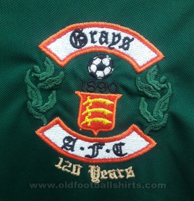 Grays Athletic Goalkeeper football shirt 2010 - 2011