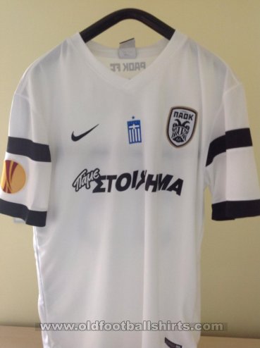 PAOK FC Away football shirt 2014 - 2015