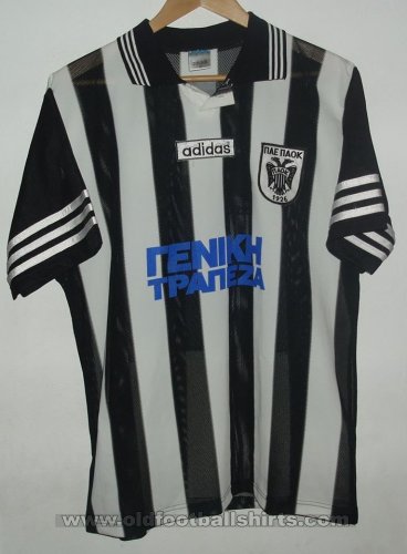 PAOK FC Home football shirt 1997 - 1998