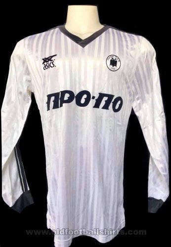 PAOK FC Home football shirt 1987 - 1988