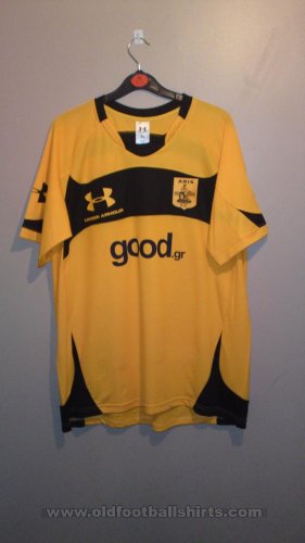 Aris Thessaloniki Home football shirt 2010 - 2011