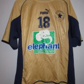 Third football shirt 2001 - 2002