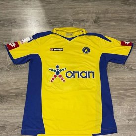 Asteras Tripolis FC Home football shirt 2007 - 2008 sponsored by Stoiximan