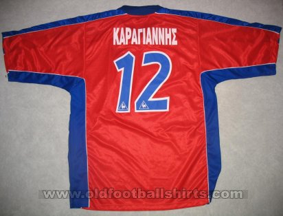 Panionios Home football shirt 2001 - 2002
