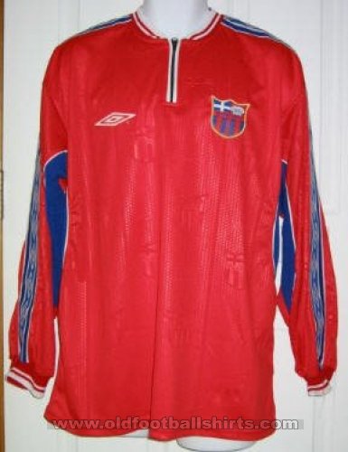 Panionios Third football shirt 2000 - 2001