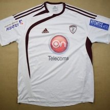 Larissa Away football shirt 2009 - 2010 sponsored by On Telecoms