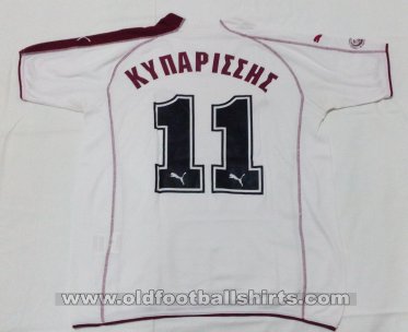 Larissa Away football shirt 2005 - 2006
