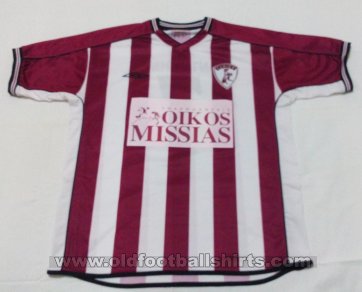 Larissa Away football shirt 2003 - 2004