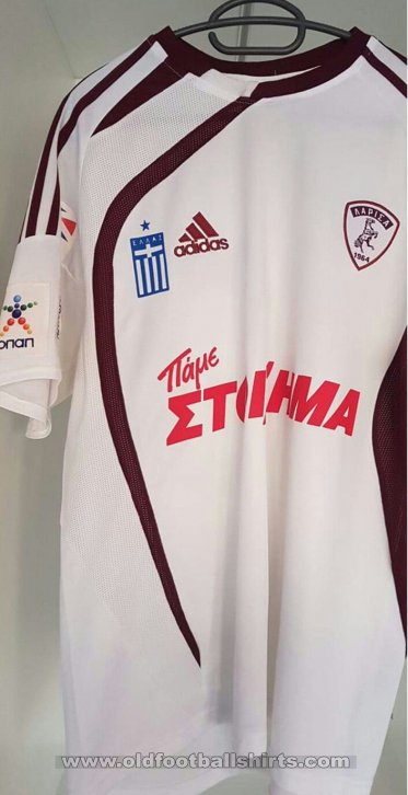 Larissa Away football shirt 2010 - 2011