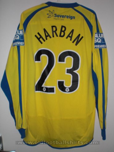 Halifax Town Away baju bolasepak 2007 - 2008