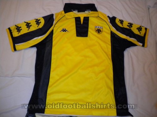 AEK Athens Cup Shirt football shirt 1999 - 2000