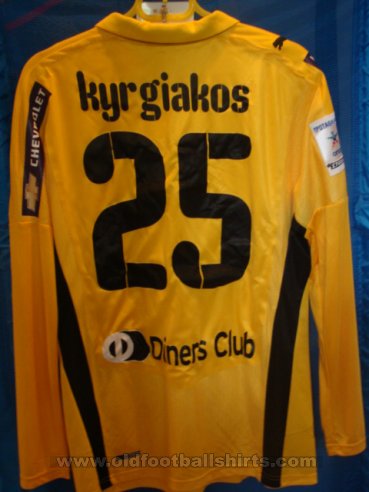 AEK Athens Home football shirt 2008 - 2009