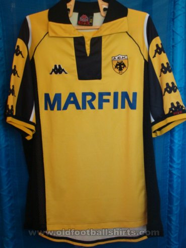 AEK Athens Cup Shirt football shirt 1999 - 2000