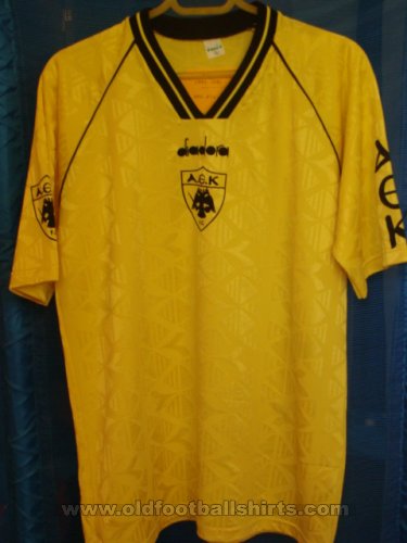 AEK Athens Home football shirt 1995 - 1996
