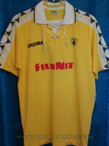 AEK Athens Away football shirt 1995 - 1996