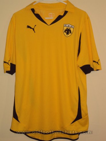 AEK Athens Home football shirt 2010 - 2011