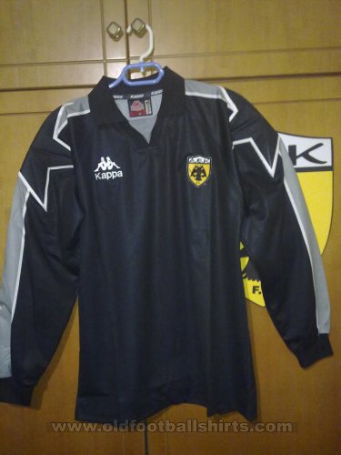 AEK Athens Goalkeeper football shirt 1995 - 1999
