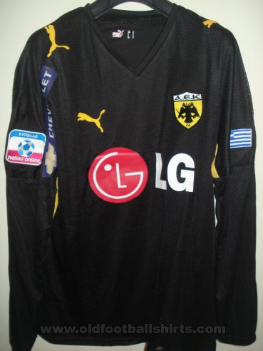 AEK Athens Goalkeeper football shirt 2008 - 2009