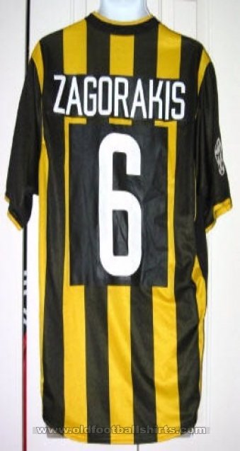 AEK Athens Home football shirt 2002 - 2003