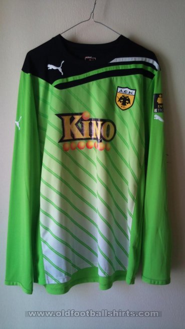 AEK Athens Goalkeeper football shirt 2011 - 2012