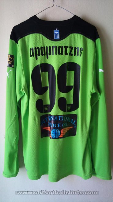 AEK Athens Goalkeeper football shirt 2011 - 2012