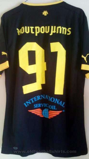 AEK Athens Away football shirt 2012 - 2013