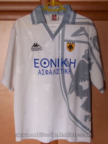 AEK Athens Away football shirt 1995 - 1996