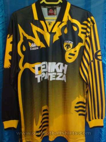 AEK Athens Home football shirt 1997 - 1999