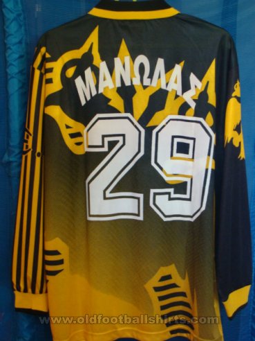 AEK Athens Home football shirt 1997 - 1999