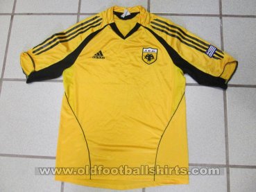 AEK Athens Home football shirt 2005 - 2006