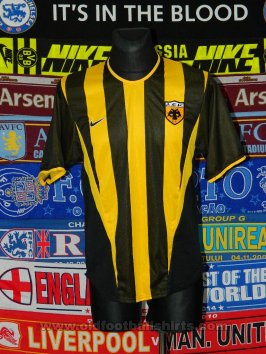 AEK Athens Home football shirt 2001 - 2002