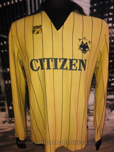 AEK Athens Home football shirt 1982 - 1983