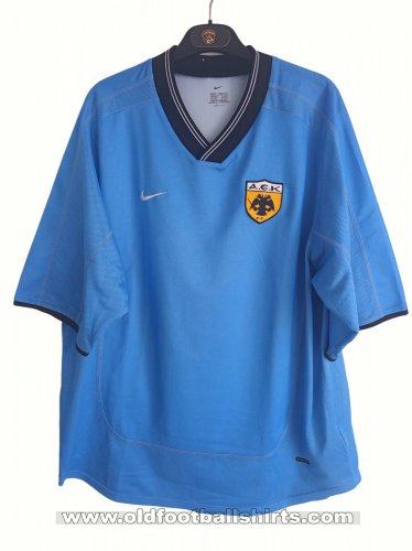 AEK Athens Weg Fußball-Trikots 2001 - 2002