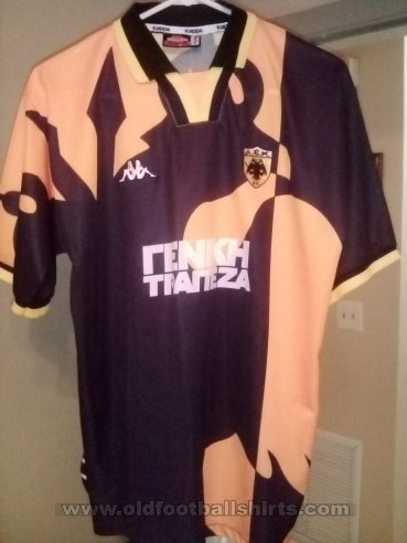 AEK Athens Home football shirt 1996 - 1997