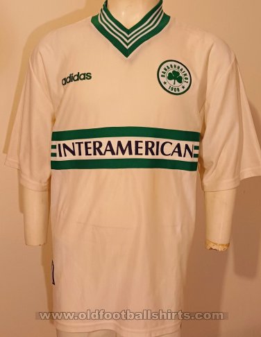 Panathinaikos Away football shirt 1997 - 1998