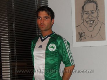 Panathinaikos Training/Leisure football shirt 2002 - 2008