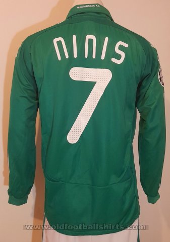 Panathinaikos Home football shirt 2008 - 2009
