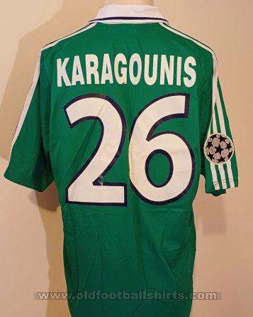 Panathinaikos Home football shirt 2000 - 2001