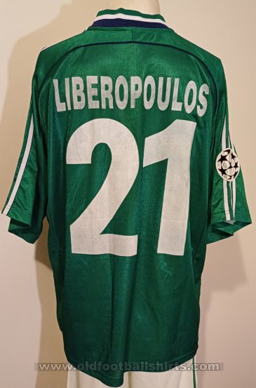 Panathinaikos Home football shirt 1998 - 1999