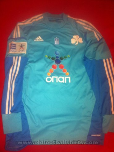 Panathinaikos Goalkeeper football shirt 2012 - 2013