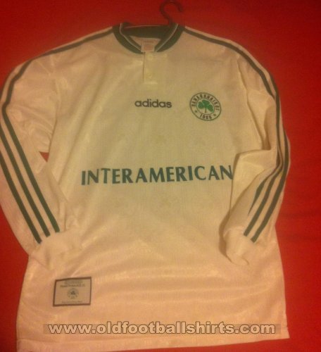 Panathinaikos Away football shirt 1996 - 1997