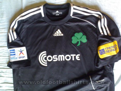 Panathinaikos Goalkeeper football shirt 2010 - 2011